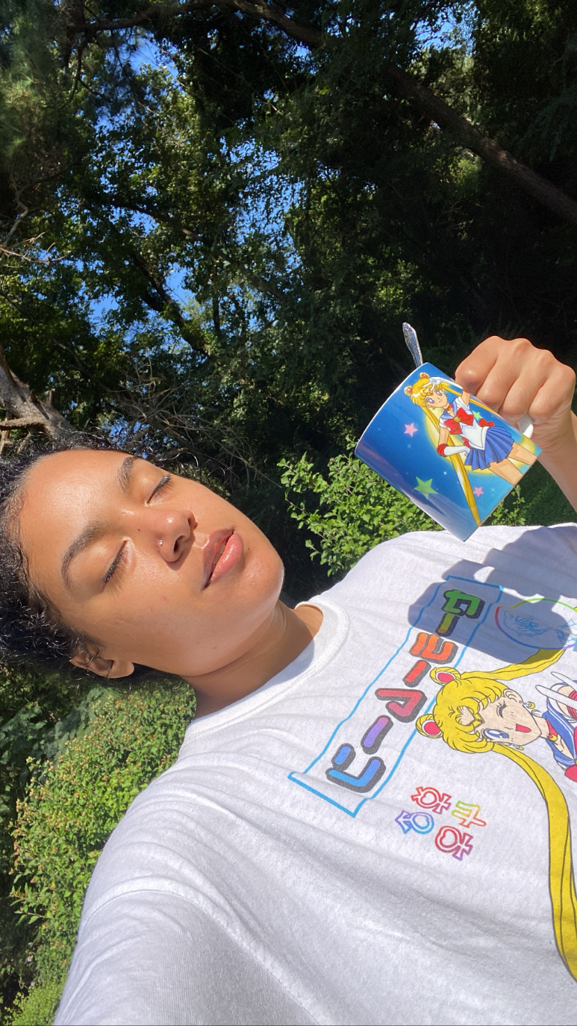 Sitting on the&nbsp;porch